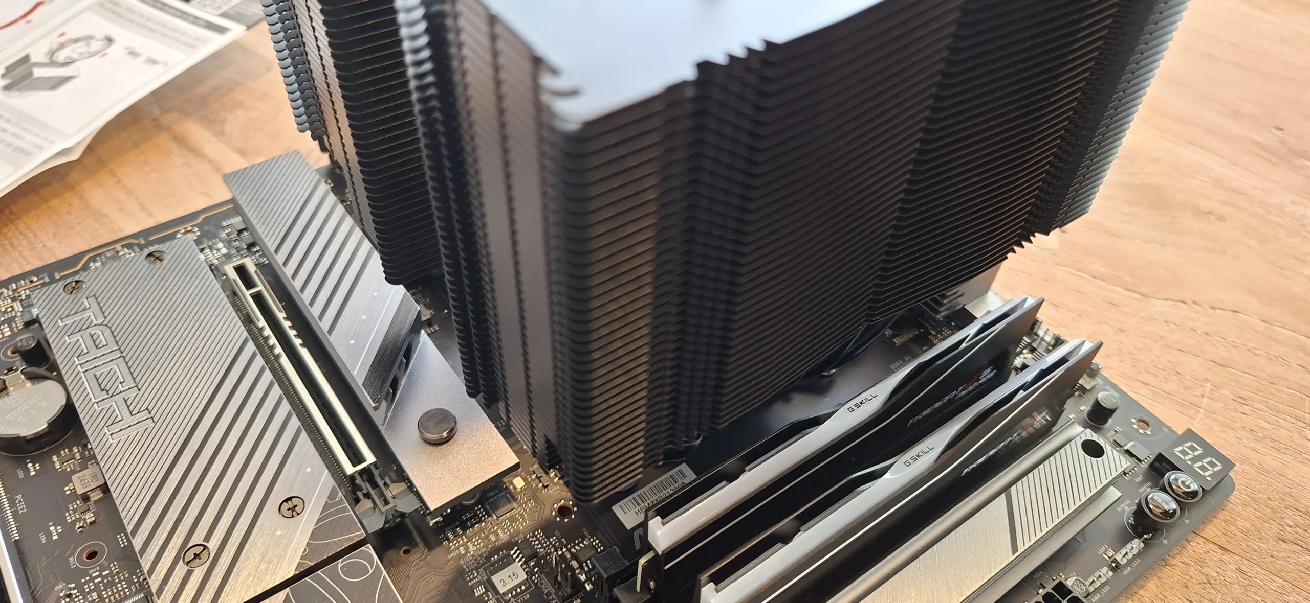G.Skill DDR5 RAM en Noctua NH-D15 koeler