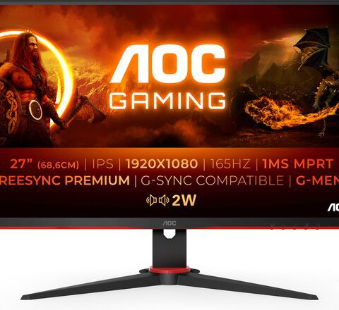 AOC 24G2SAE - Full HD Gaming Monitor - 165hz - 24 Inch