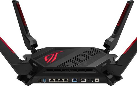 ASUS ROG Rapture GT-AX6000 - Gaming extendable router - 4G / 5G Router vervanger - WiFi 6