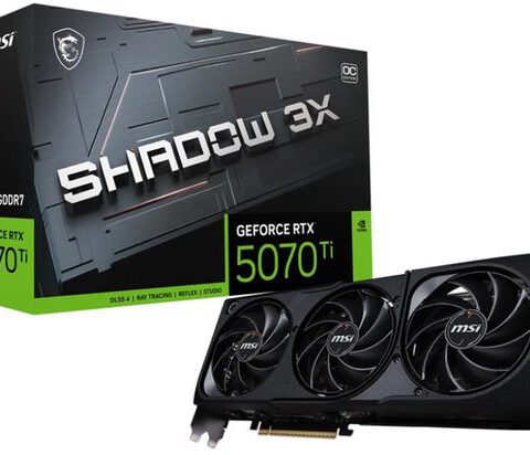 MSI GeForce RTX 5070 Ti 16G SHADOW 3X OC