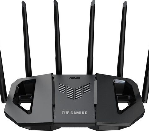 ASUS TUF Gaming BE6500 - Gaming Router - WiFi 7 - Dual-Band - 2.5Gbps port - 6500 Mbps