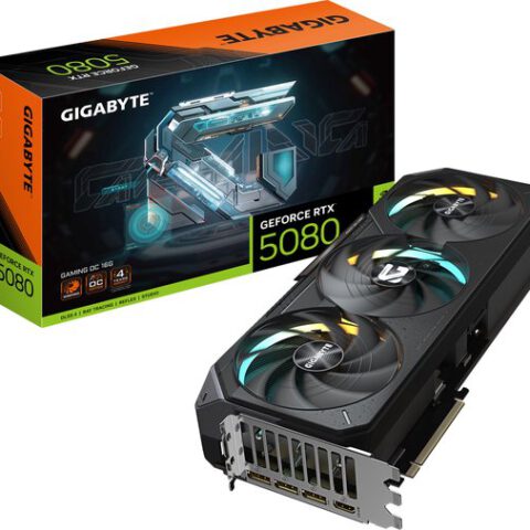 Gigabyte NVIDIA GeForce RTX 5070 Ti AERO OC - Videokaart - 16GB - GDDR7 - PCIe 5.0 - 1x HDMI 2.1 - 3x DisplayPort 2.1