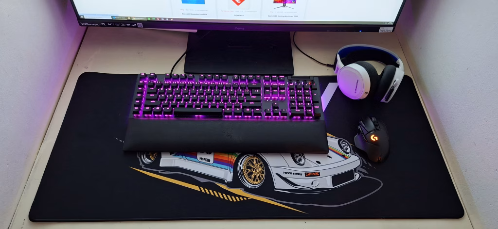 Retro Racer XXL muismat